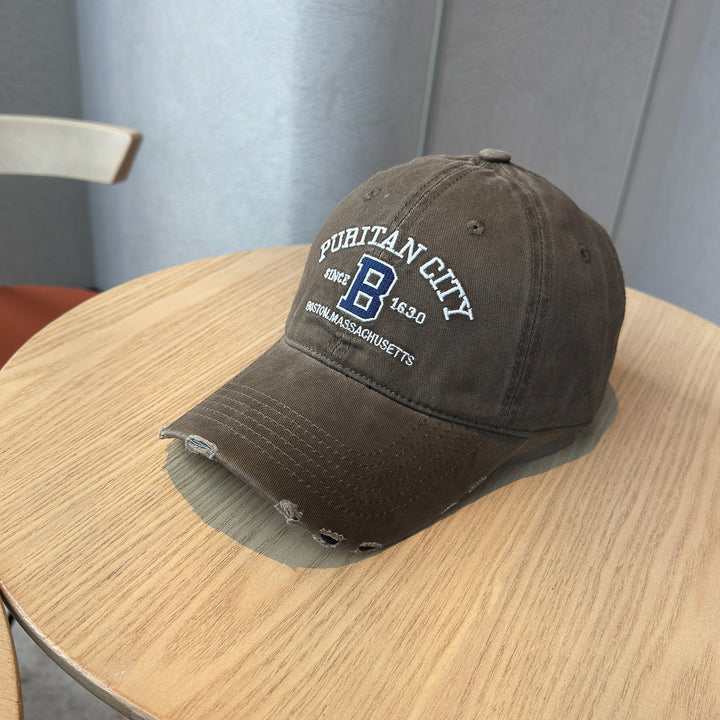 Herre's Slittet Bomulls Baseball Cap Skanto 1784270269