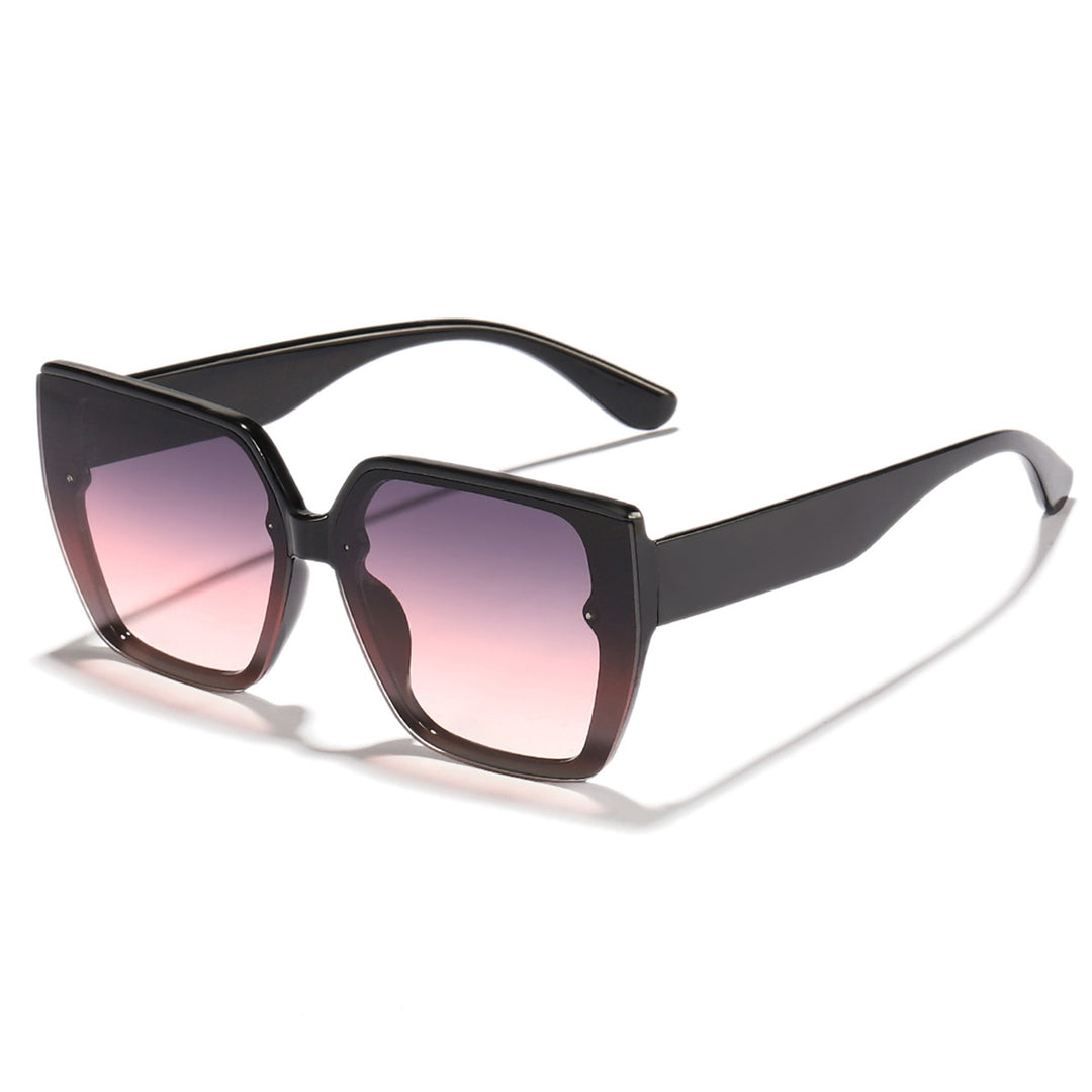 Dame oversized solbriller med elegant design Skanto