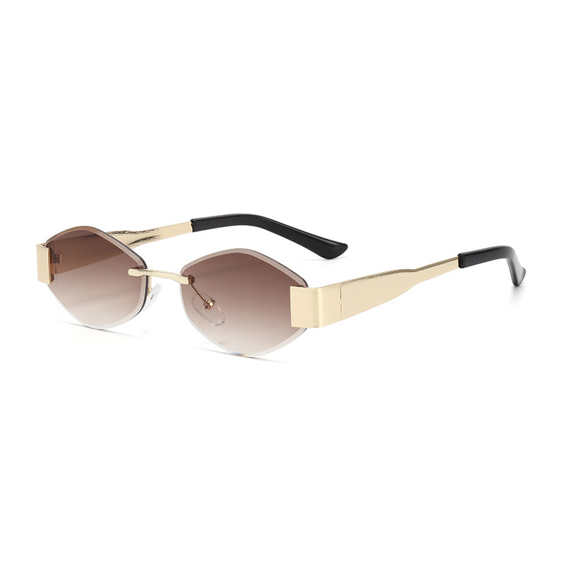 Women's fashionable sunglasses with elegant octagonal frame and UV protection Skanto