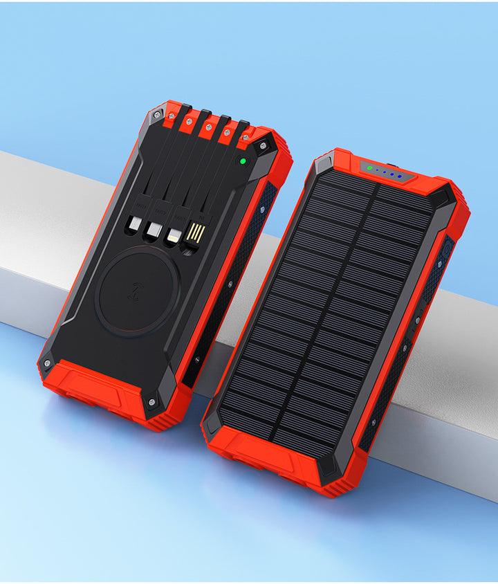 Solcelledrevet powerbank Skanto