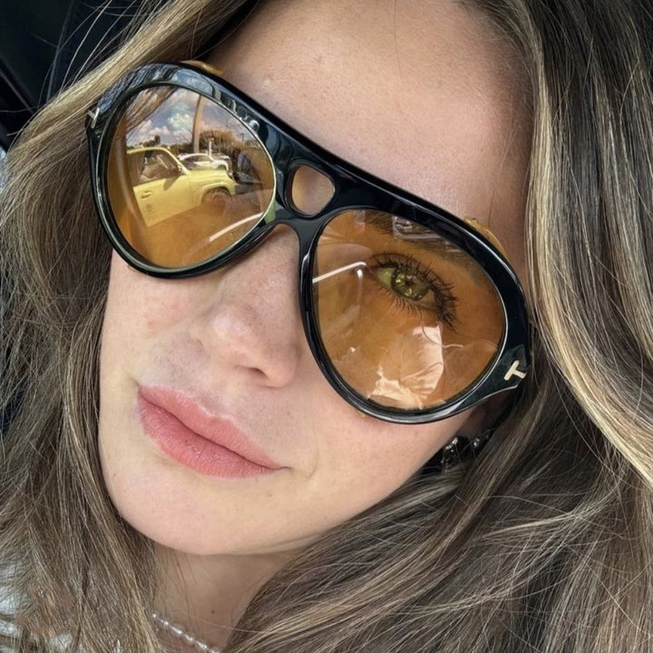 Women's modern sunglasses with unique design Skanto