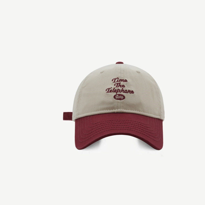 Herrejusterbar brodert caps Skanto