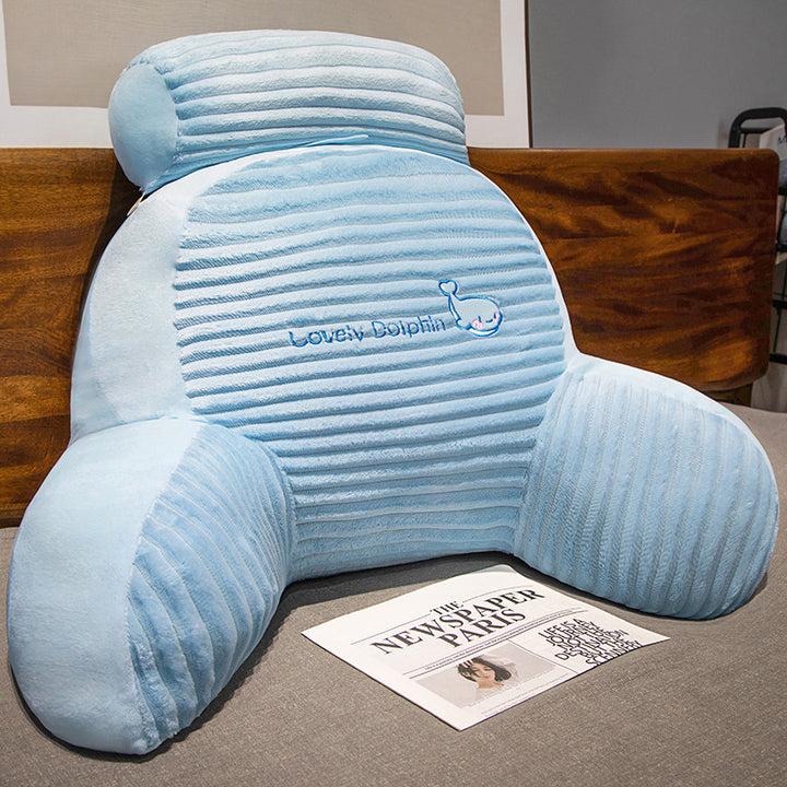 Plush ryg støttedyne i toastdesign Skanto