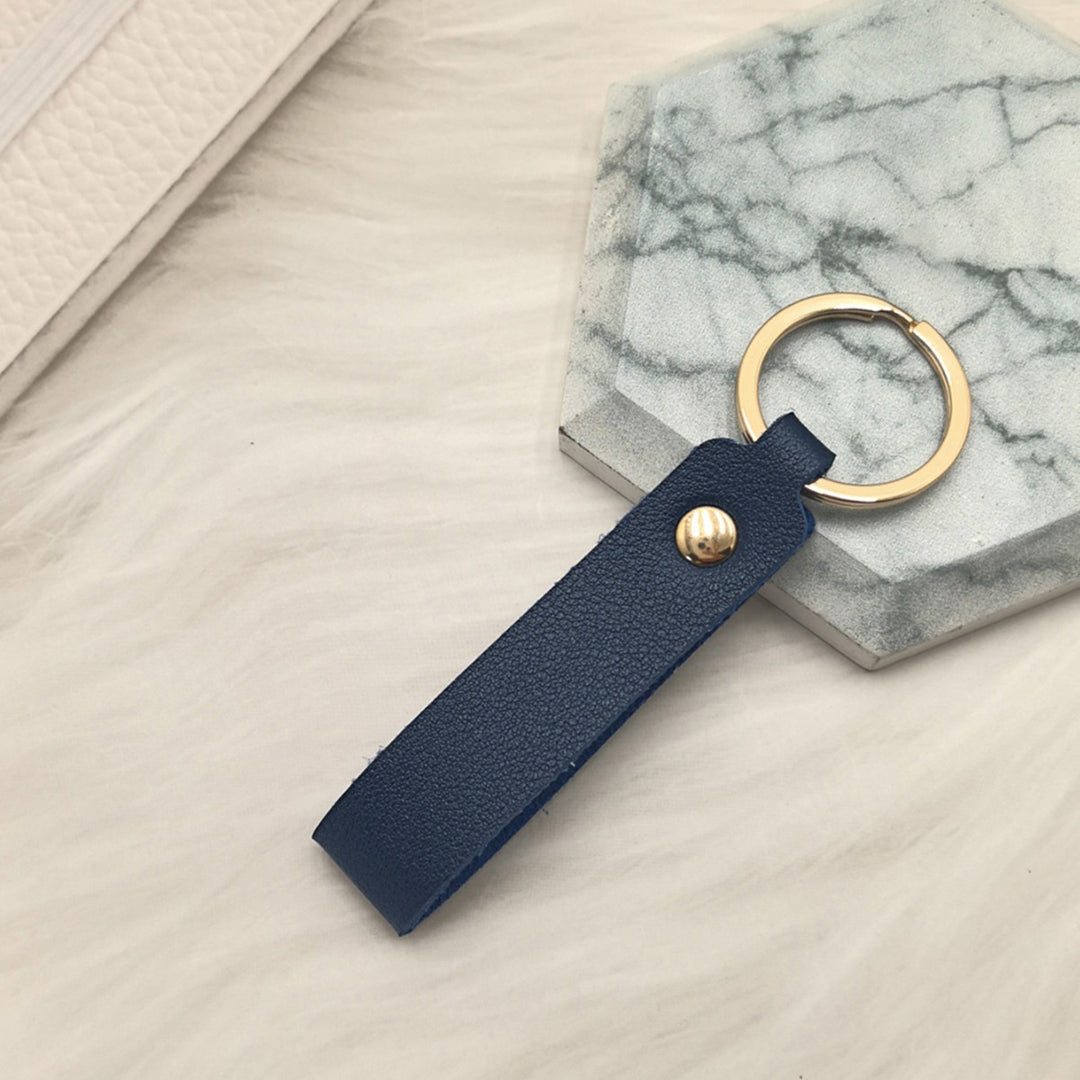 Unisex nøkkelring i høy kvalitet av kunstskinn med stiløs design Skanto