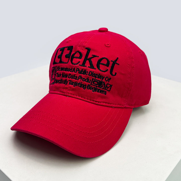 Herre Justerbar Statement Baseball Cap Skanto