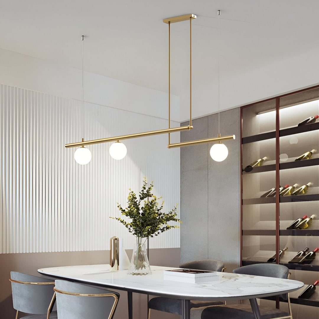Skanto |Nordisk Glass Linear Luksus Pendellampe