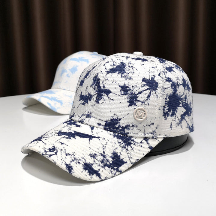 Kvinnelig Stilig Spruttrykk Baseball Caps Skanto