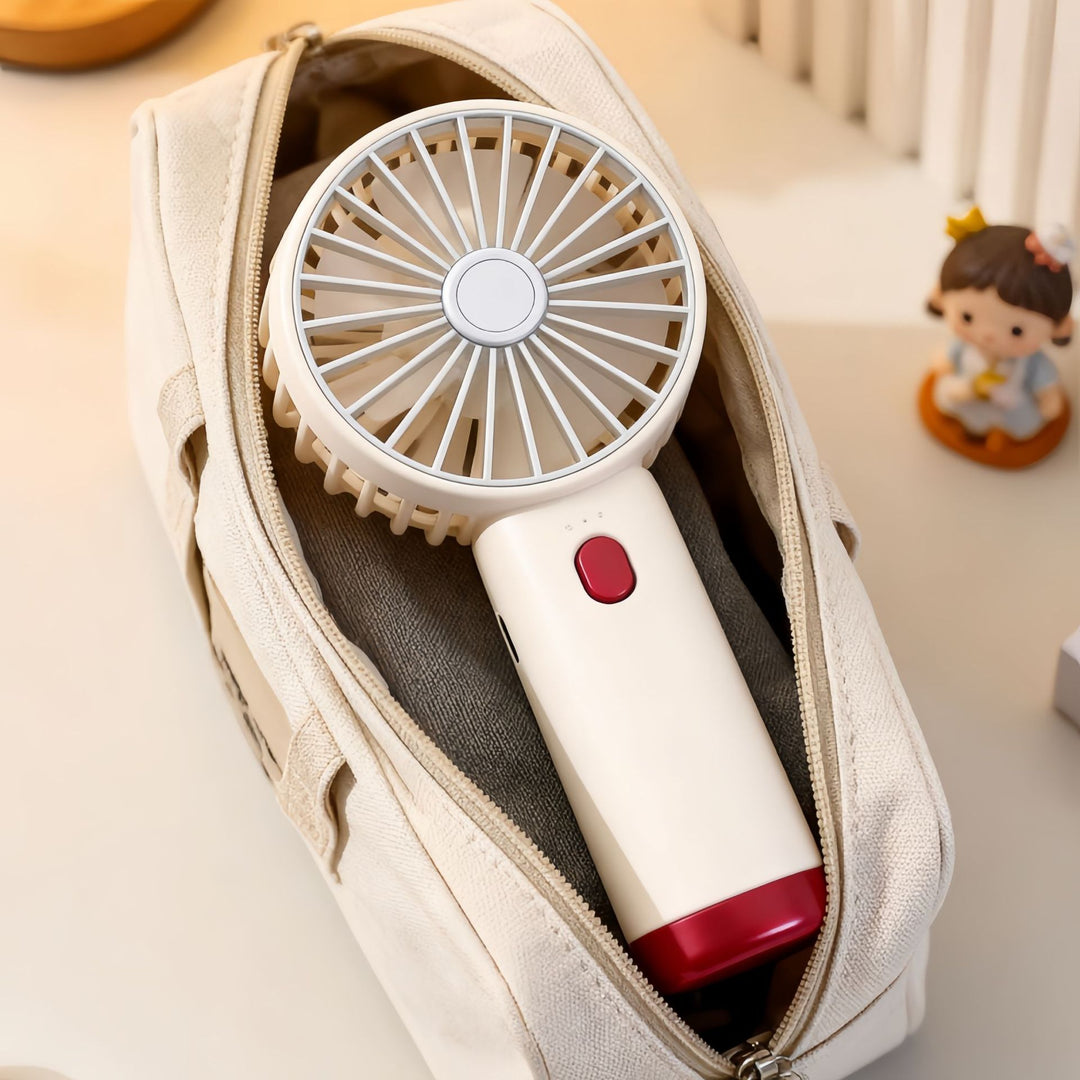 Dame Bærbar Håndvifte med USB-port og ergonomisk design Skanto