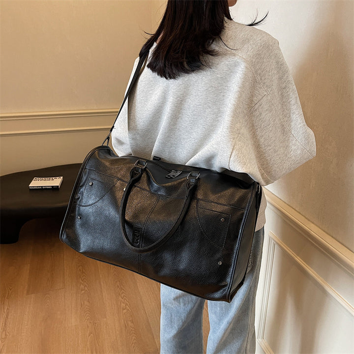 Elegant skinnveske med stilfullt design og mange bærealternativer Skanto