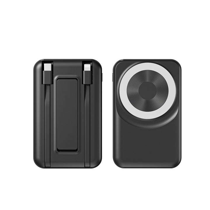 Bærbar powerbank med integrert ladekabel Skanto