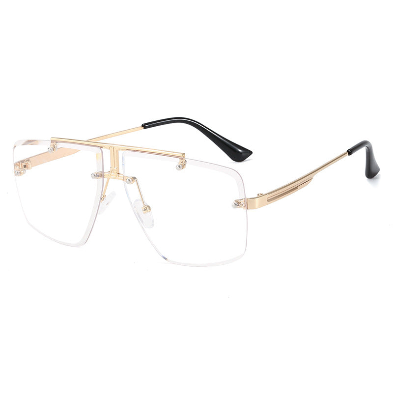 Dame moteriktig oversized solbrille Skanto