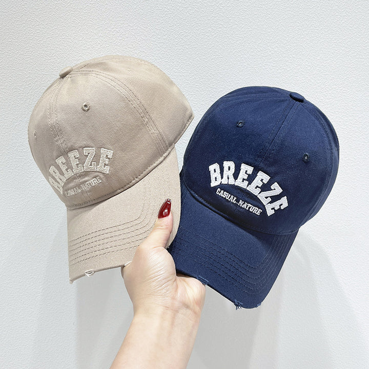 Herre Casual Slitt Bomulls Caps Skanto