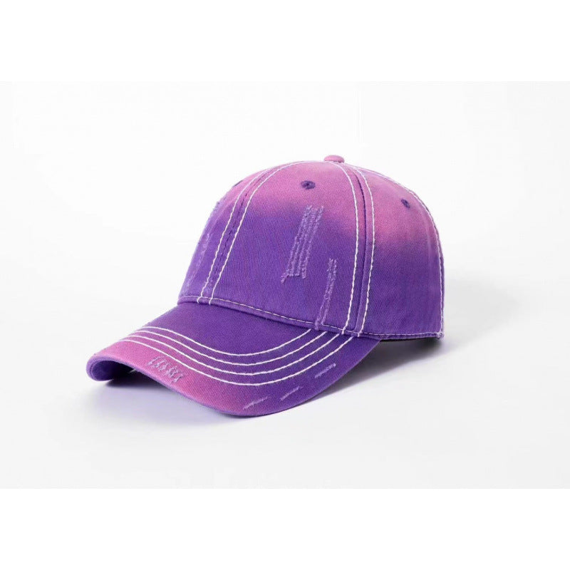 Men's Classic Distressed Cotton Baseball Cap Skanto