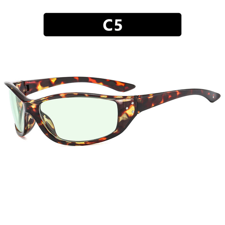 Women's Sporty Sunglasses with Ergonomic Frame and UV Protection Skanto