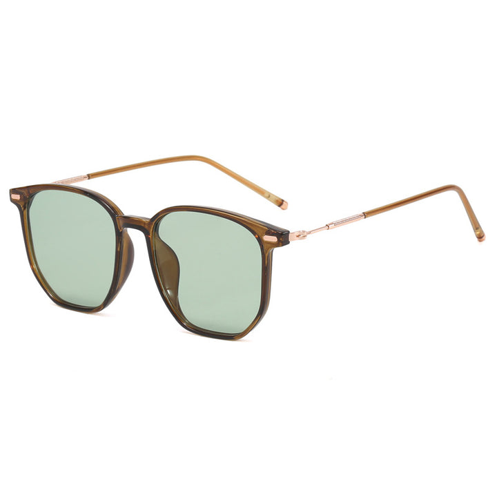 Dame Modisk Brille i tidløs kvadratisk design Skanto