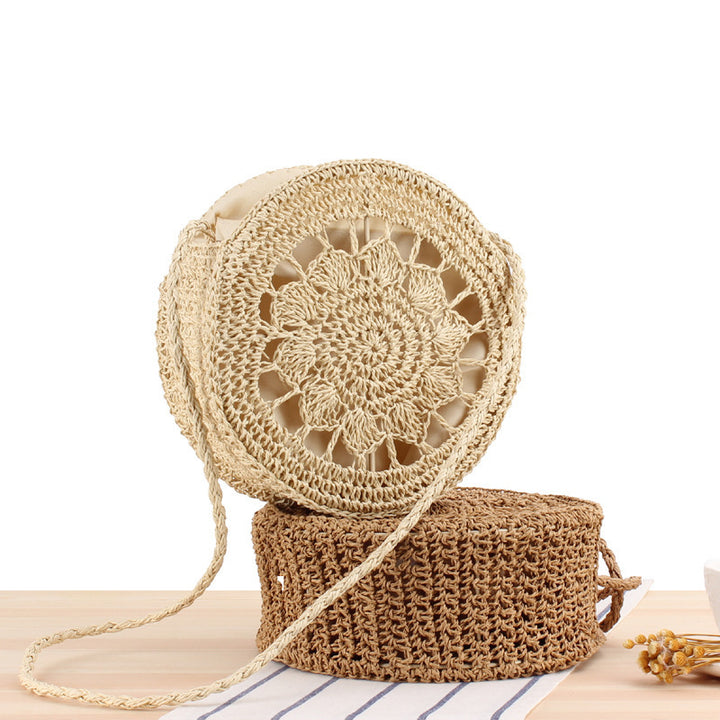 Round Macrame Handbag Skanto