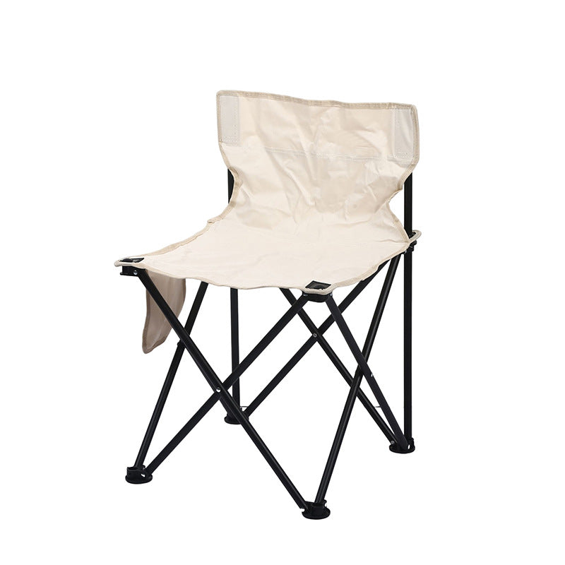 Folding Chair with Ergonomic Backrest and Robust Frame Skanto