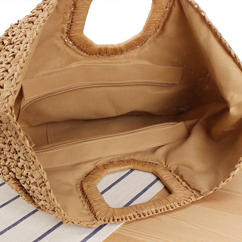 Large tote bag with folded design Skanto
