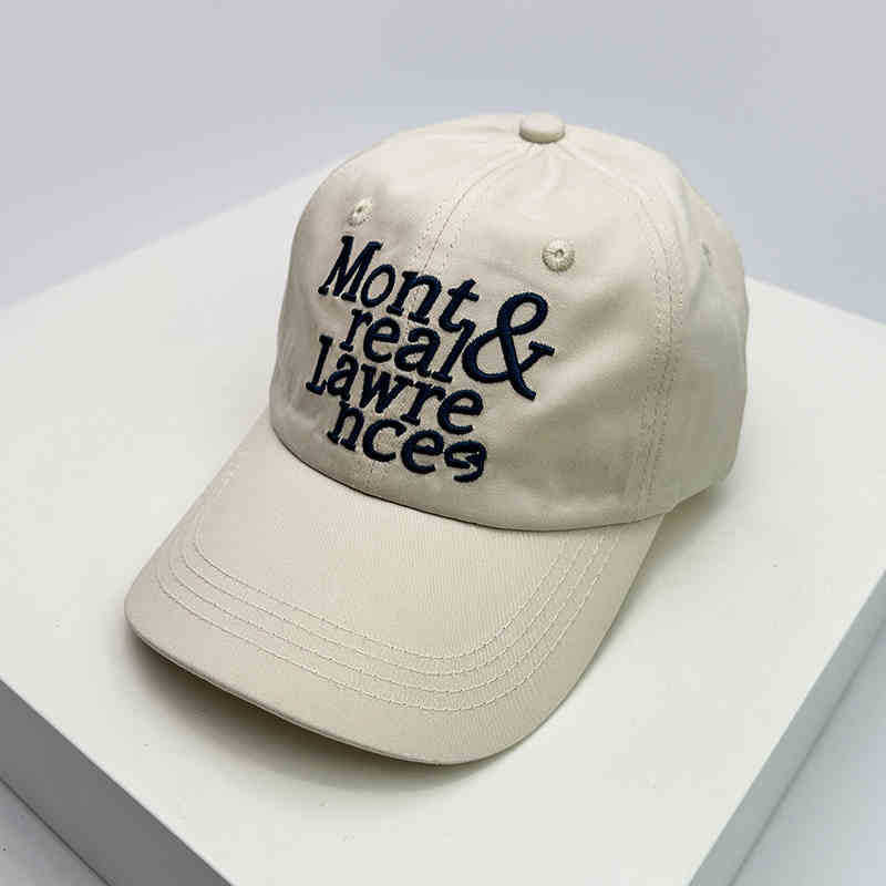 Herres stilige broderte caps Skanto