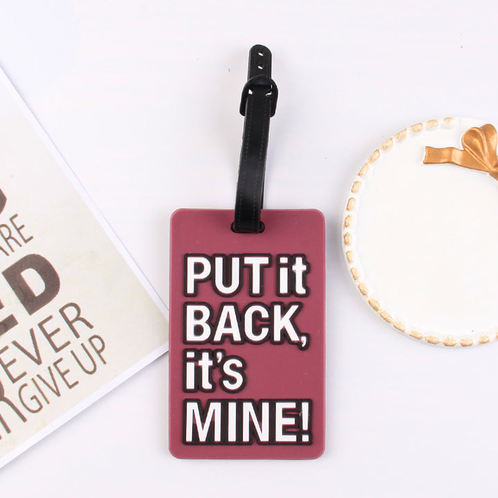 Creative Phrase Bag Tags Skanto