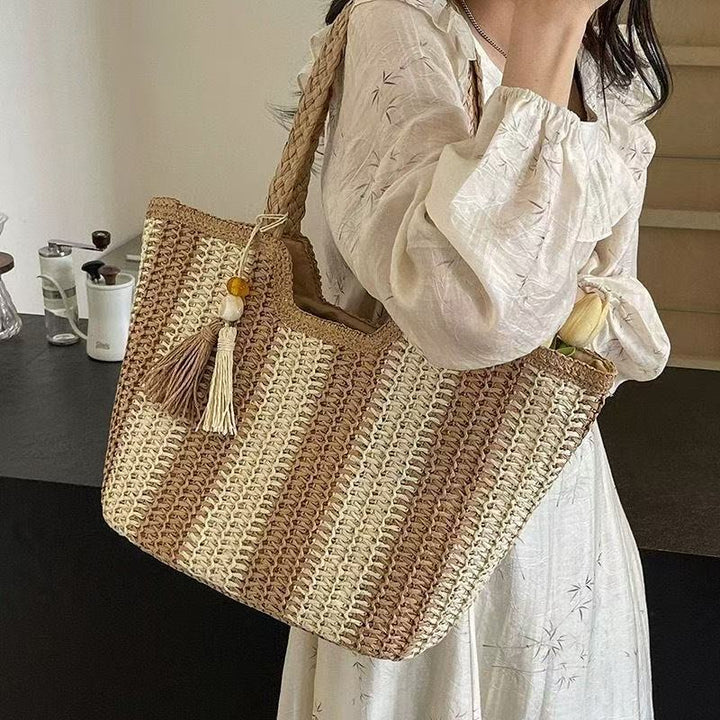 Stor Håndknutet Shopper Skanto