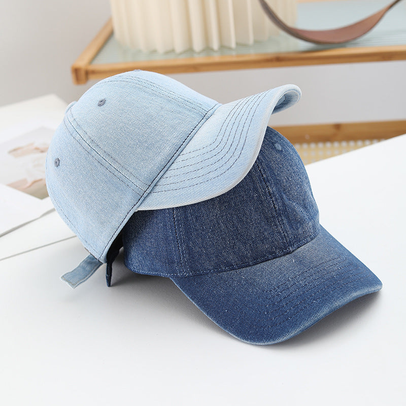 Dame casual og moteriktig Denim-basecap Skanto