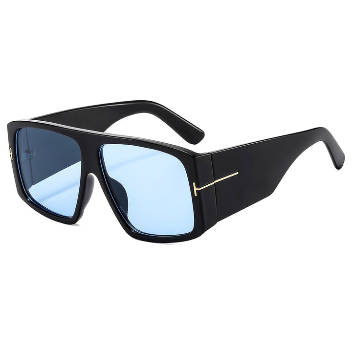 Dame oversized solbriller med moderne design og UV-beskyttelse Skanto