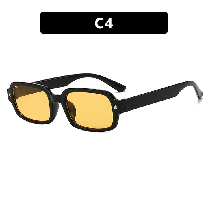 Women's Fashionable Rectangular Sunglasses with Outstanding Design and Protective UV Filter Skanto