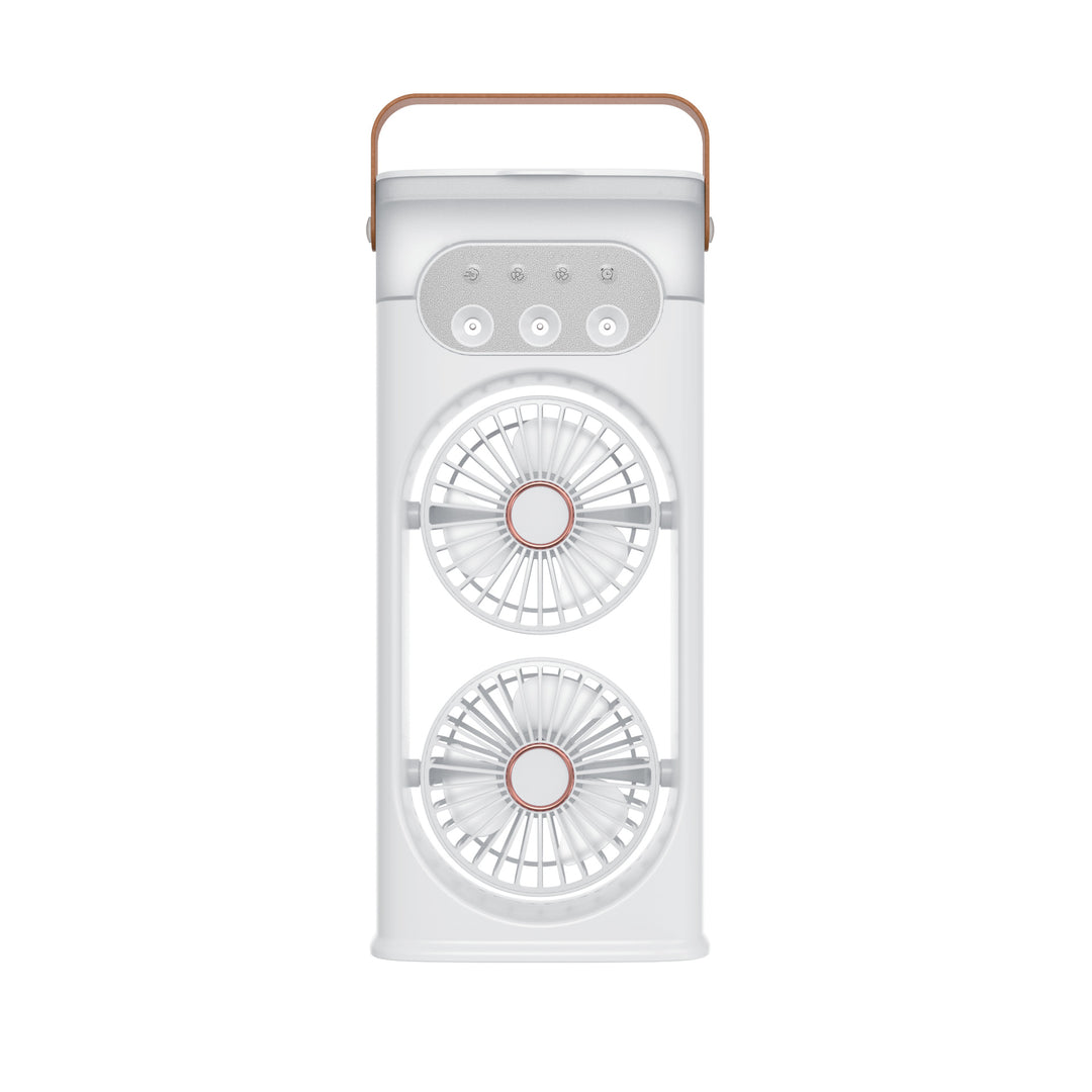 Unisex Dual-Bluetooth Bærbar Kjølevifte Skanto