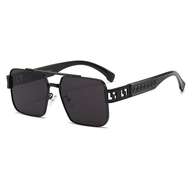 Dame kvadratisk solbrille med ergonomisk ramme og UV-beskyttelse Skanto