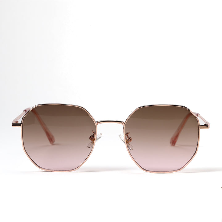 Dame moteriktig solbrille med oval ramme og polarisert glass Skanto