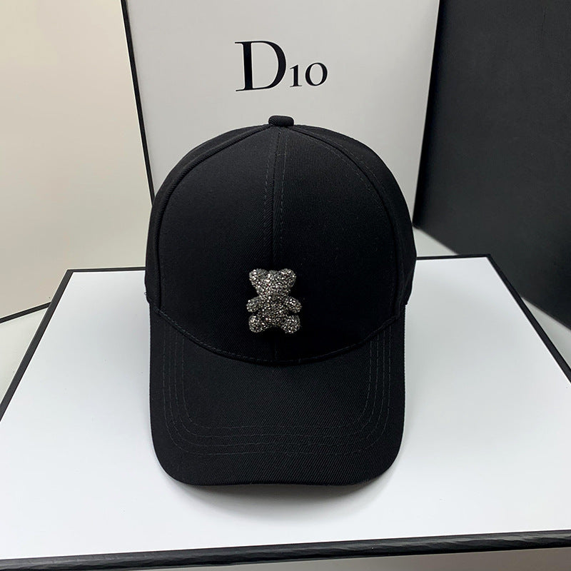 Kvinnens dekorert casual baseball caps Skanto