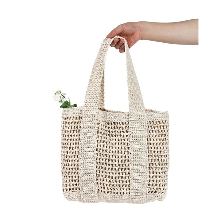 Stylish Crocheted Tote Bag Skanto