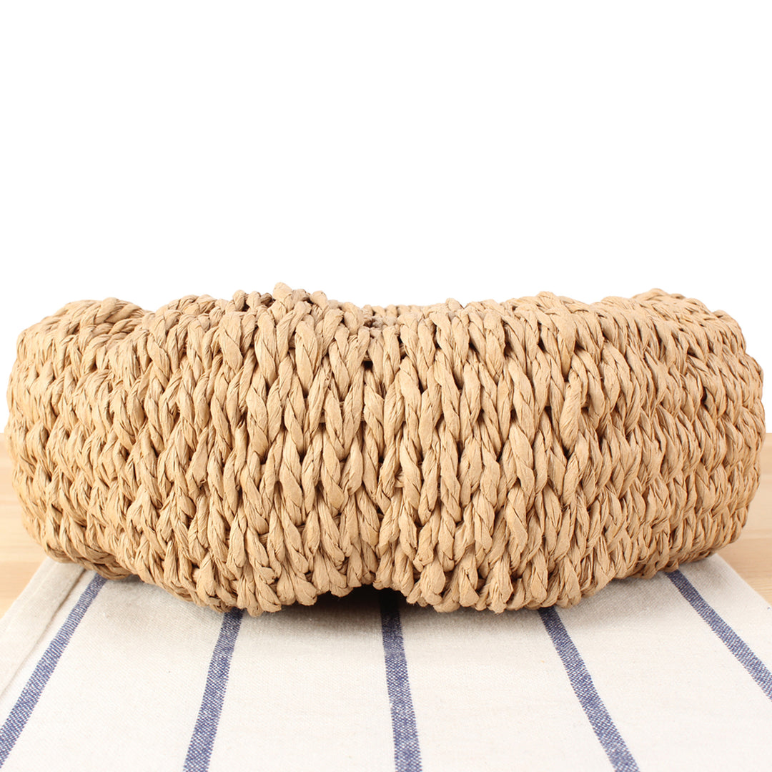 Woven Basket Shoulder Bag Skanto
