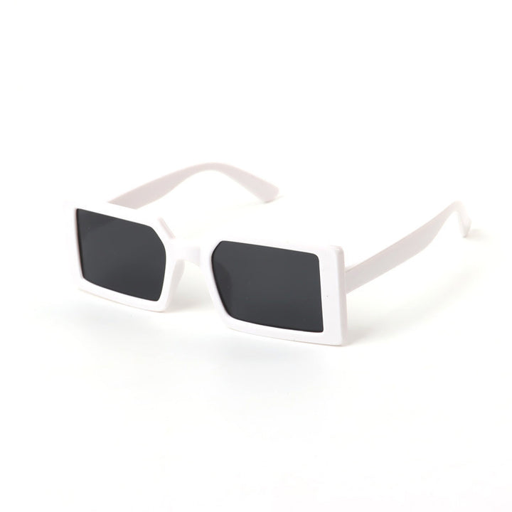 Dame moteriktig transparent hjørne solbrille Skanto