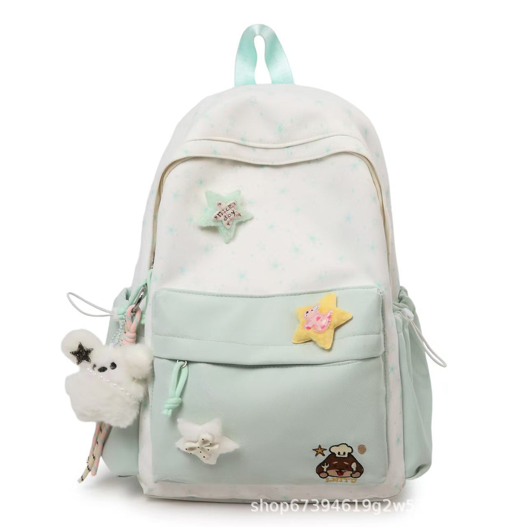 Stjernetema Plush Ryggsekk Skanto