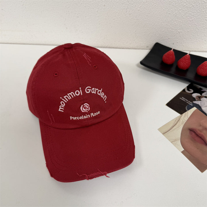 Kvinnenes broderte casual solbeskyttelseshatt Skanto