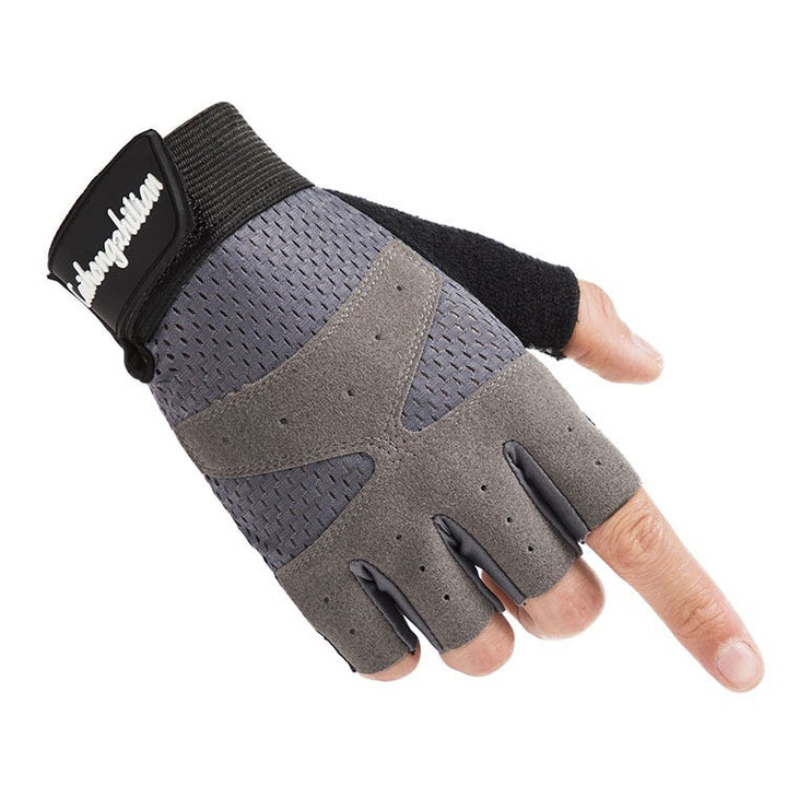 Women's training gloves with non-slip palm and breathable mesh Skanto