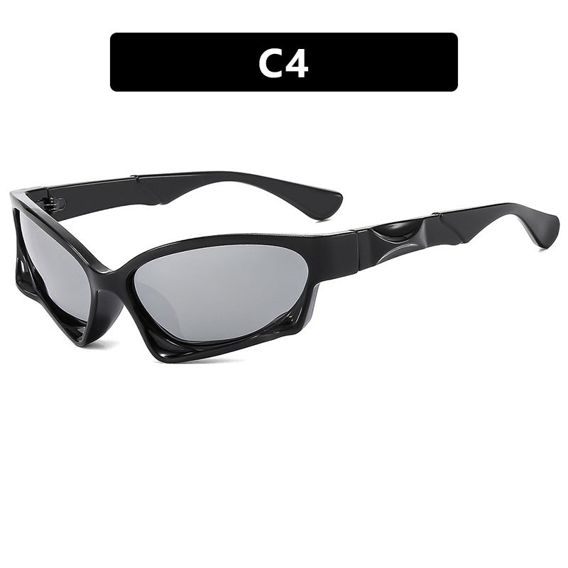 Women's sporty sunglasses with modern, aerodynamic design Skanto
