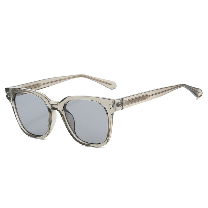 Damer Geometrisk solbrille med bred ramme og UV-beskyttelse Skanto