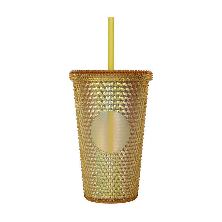 Unisex plastikkopp med teksturert design Skanto