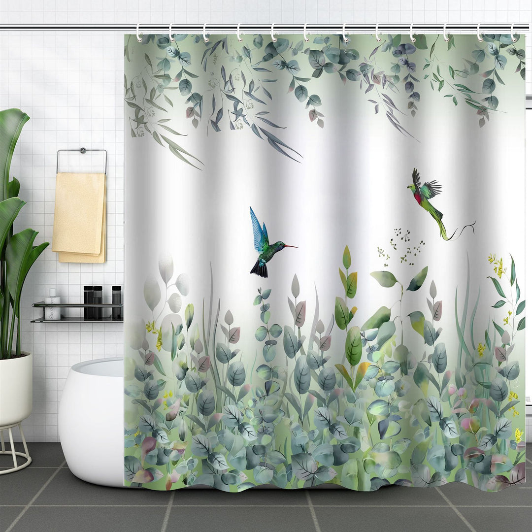 Naturinspirert dusjforheng Skanto