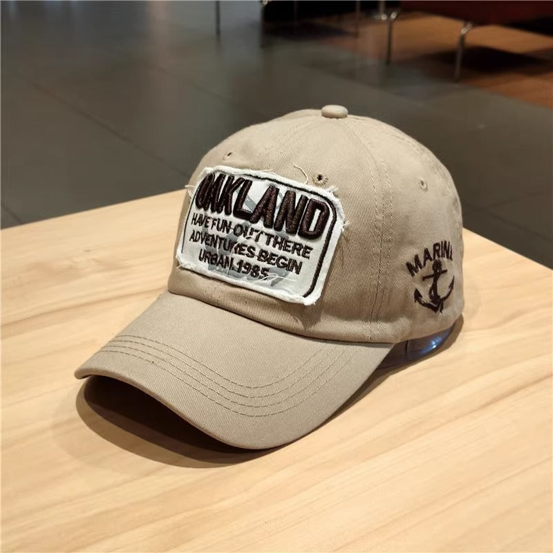 Kvinnenes vintage-inspirerte broderte caps Skanto
