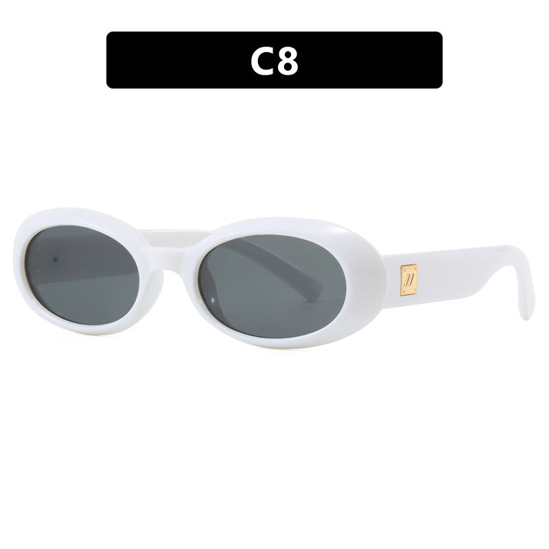 Women's exclusive sunglasses in elegant oval design Skanto