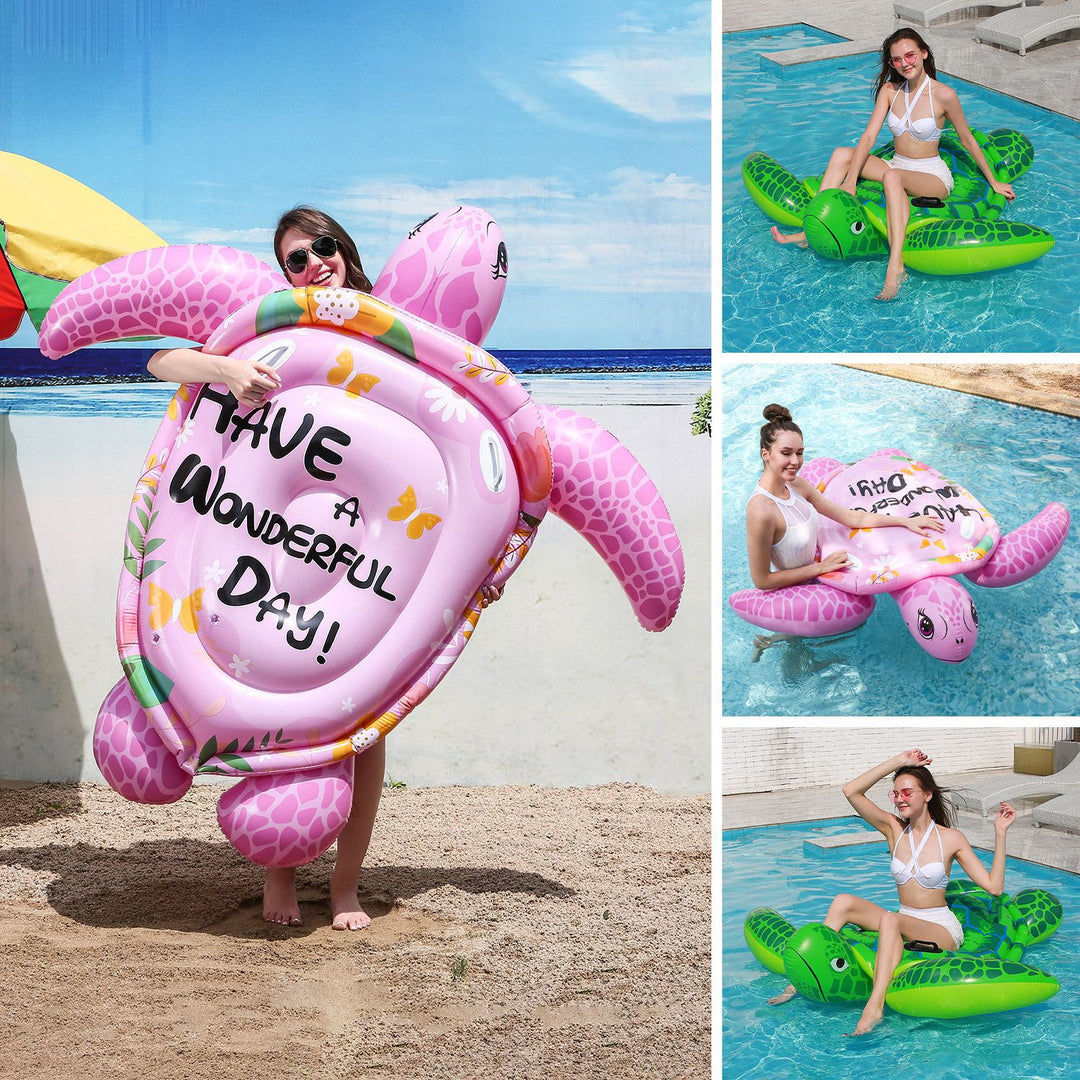 Dame Inflatable Havskilpadde Lounger Skanto