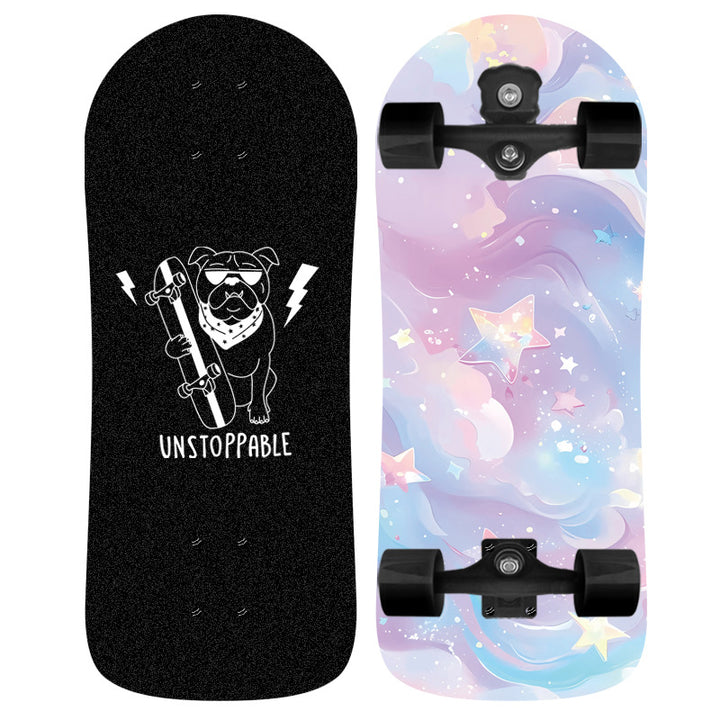 Unicorn-tema Grafisk Skateboard Skanto