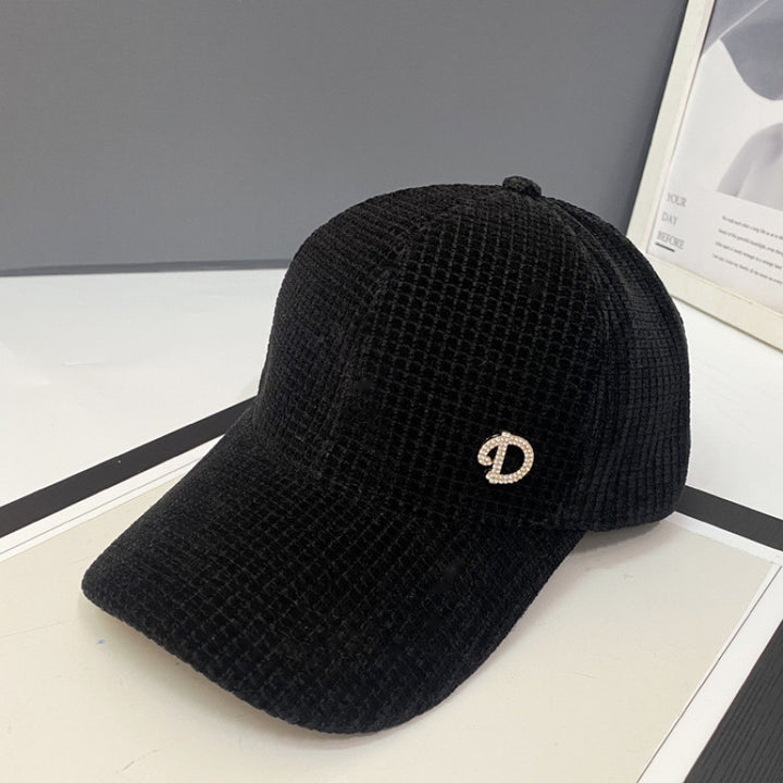 Kvinneforbedret teksturert baseballcaps Skanto