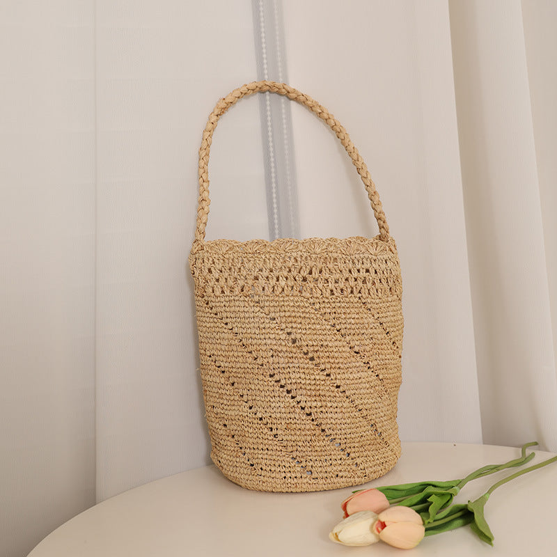 Handmade Woven Basket Bag Skanto