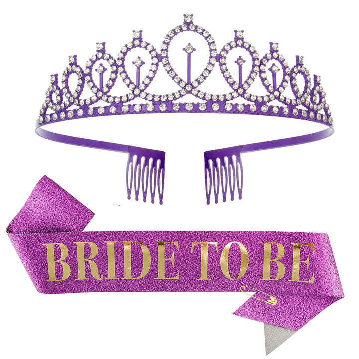 Dame Glitrende Tiara med elegant design Skanto
