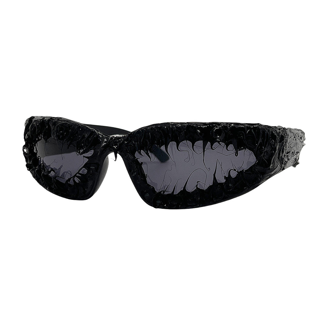 Dame unik sport solbrille i futuristisk design Skanto